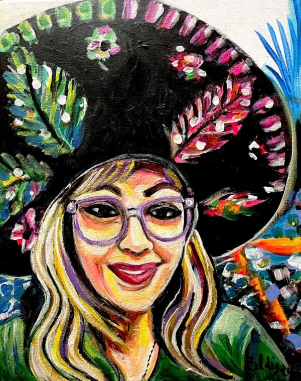 Hand Painted Artwork by Zeldi | Unique Custom Portraits.
