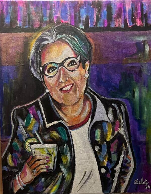 Hand Painted Artwork by Zeldi | Unique Custom Portraits.